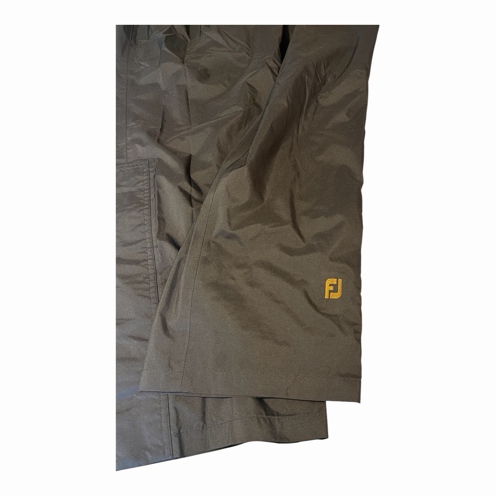 FootJoy DryJoys XL Black Waterproof Golf Rain Pants Windbreaker Shell - Picture 6 of 6
